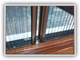 Plated Mesh Door